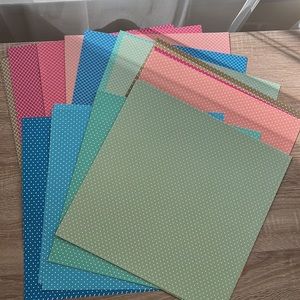 Scrapbook paper ( polka dot)